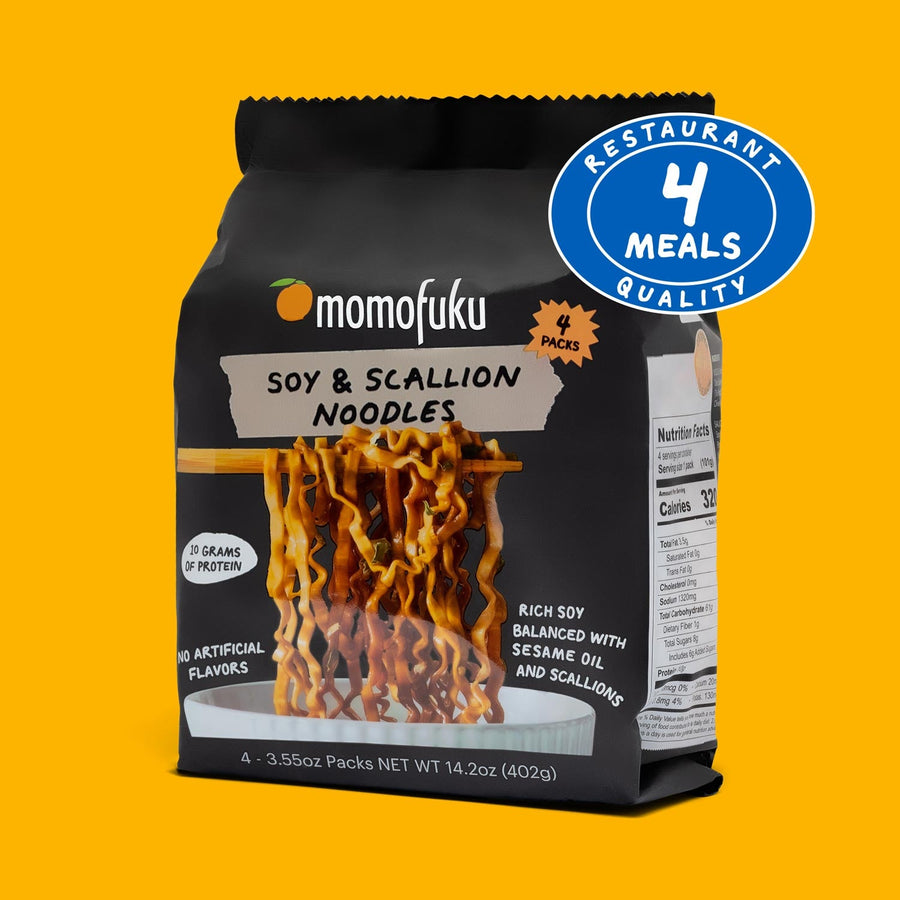 Soy & Scallion Noodles | 4 Packs O6